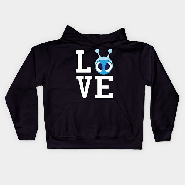 Antshares Love Crypto Kids Hoodie by mangobanana